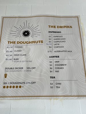 Menu photo 3 Bristol Doughnut Albuquerque, NM
