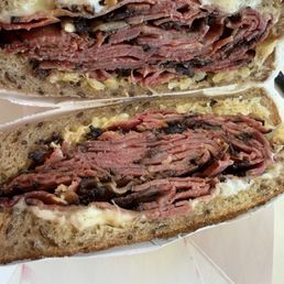 Reuben - panini pressed