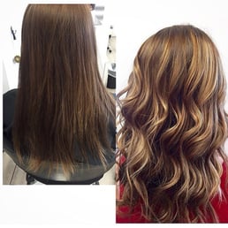 My before and after! Subtle bayalage My before and after! Subtle bayalage