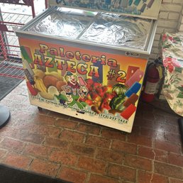 Ice cream fridge! Ice cream fridge!