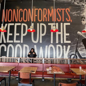 Blaze Pizza - Big mural - Salad Near Me - Carmel, Indiana