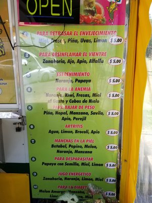 Menu photo 4 Elotes Fanny Austin, TX