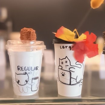 Aware Coffee - Great cute cups designed by the amazing staff here. Happy caffeinating! - Coffee & Tea Near Me - Henderson, Nevada