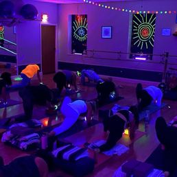 Glow and dark event