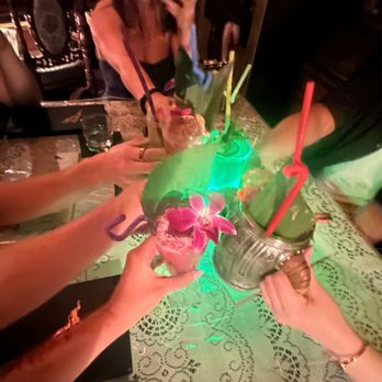 The Blind Rabbit - all the drinks! The glowing one is the absinthe green beast :) - Cocktail Bars Near Me - Anaheim, California The Blind Rabbit - all the drinks! The glowing one is the absinthe green beast :) - Cocktail Bars Near Me - Anaheim, California