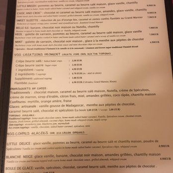 Little Breizh - Sweet Crepe Menu - Creperies Near Me - Paris, 75 Little Breizh - Sweet Crepe Menu - Creperies Near Me - Paris, 75