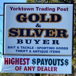 Yorktown Trading Post - Yorktown Trading Post's primary sign that you see while driving up and down 17 (George Washington Memorial Highway).