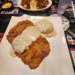 Tenderloin with mashed potatoes. Tenderloin with mashed potatoes.
