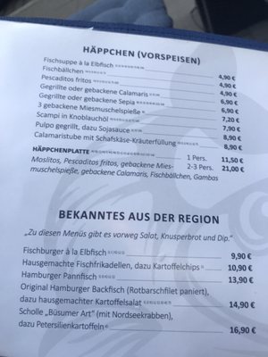 Menu photo 1 Elbfisch Hamburg, HH Menu photo 1 Elbfisch Hamburg, HH