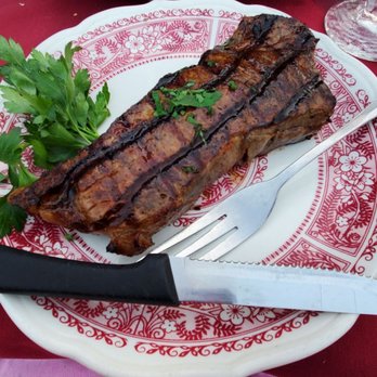 Clementine's Steak House - The New York has a very odd thin crisp all the way around it and inside it's tasteless and soft. How does one even accomplish that? - Steakhouses Near Me - Carpinteria, California