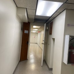 Labcorp - Crusty basement. I was waiting for Art the Clown to pop out!!!