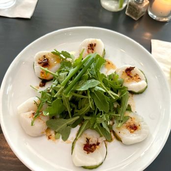Bravo Bravo - Scallop crudo - Italian Near Me - Mystic, Connecticut Bravo Bravo - Scallop crudo - Italian Near Me - Mystic, Connecticut