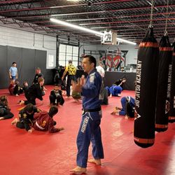 Indiana Brazilian Jiu-Jitsu Academy - Coach Mat leading Kids' Jiu-Jitsu.