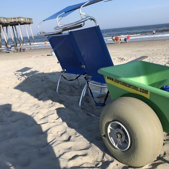Martin's Cart-In's - Make going to the beach a breeze! Martin's cart-in's will provide you with the only beach cart that works in soft sand! - Beach Equipment Rentals Near Me Martin's Cart-In's - Make going to the beach a breeze! Martin's cart-in's will provide you with the only beach cart that works in soft sand! - Beach Equipment Rentals Near Me