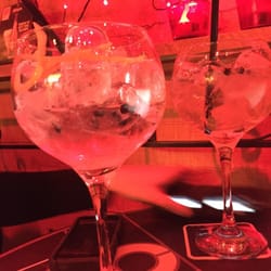 Export Cafe - Lovely gin tonics. Amazing amount of different choices