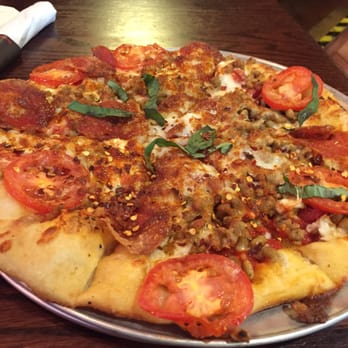 Newk's Eatery - Sausage and pepperoni pizza! - Salad Near Me - D'iberville, Mississippi Newk's Eatery - Sausage and pepperoni pizza! - Salad Near Me - D'iberville, Mississippi