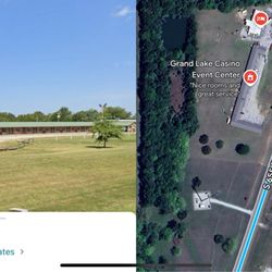 Grand Lake Casino Lodge - Google street view of 1-star grand lake motel