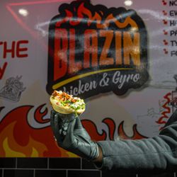 Blazin Chicken and Gyro