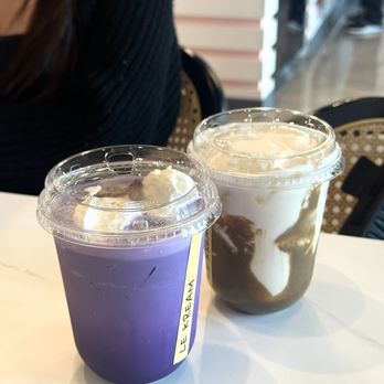 Le Kream - Ube Einspanner & Earl Grey Einspanner - Desserts Near Me - Houston, Texas Le Kream - Ube Einspanner & Earl Grey Einspanner - Desserts Near Me - Houston, Texas