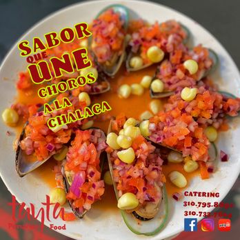 Tayta Peruvian Food - Choros a la Chalaca. - Food Delivery Services Near Me Tayta Peruvian Food - Choros a la Chalaca. - Food Delivery Services Near Me