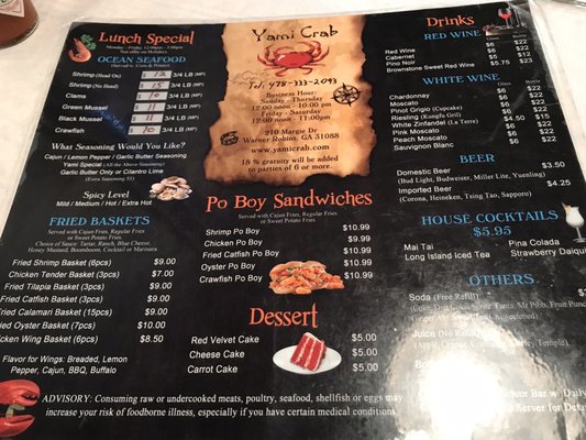 Menu photo 3 Yami Crab Warner Robins, GA Menu photo 3 Yami Crab Warner Robins, GA