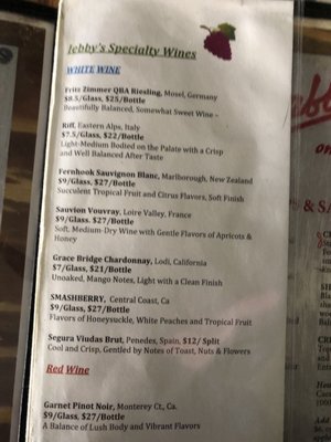 Menu photo 6 Jebby's on 17 Hampstead, NC Menu photo 6 Jebby's on 17 Hampstead, NC