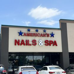 Americans Nails and Spa - 6850 FM 1960, Humble, TX 77346
