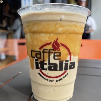 Caffe Italia - Blended caramel latte - Coffee & Tea Near Me - San Diego, California Caffe Italia - Blended caramel latte - Coffee & Tea Near Me - San Diego, California