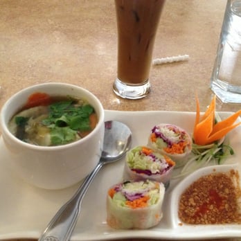 Typhoon - Soup and fresh roll - Thai Near Me - Middletown, Connecticut