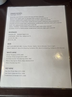 Menu photo 2 The Peasant's Courtyard Alamo, CA Menu photo 2 The Peasant's Courtyard Alamo, CA
