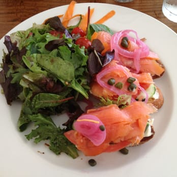 Cafe Jolie - Lox with a side salad - Breakfast & Brunch Near Me - Alameda, California