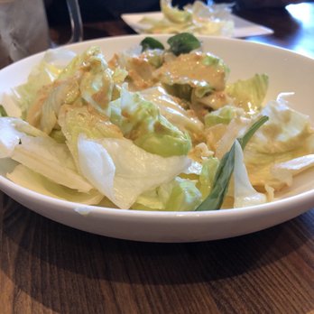 WASU Japanese Restaurant - Two Complementary bowls of this delicious salad were served for the six of us - Sushi Bars Near Me - Watchung, New Jersey WASU Japanese Restaurant - Two Complementary bowls of this delicious salad were served for the six of us - Sushi Bars Near Me - Watchung, New Jersey