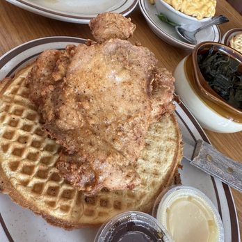 Fat's Fried Chicken & Waffles - Chicken and Waffles (thighs) - Southern Near Me - Seattle, Washington