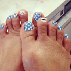 Ten Perfect Nails - Enjoy a wonderful Pedicure and cool design like this...