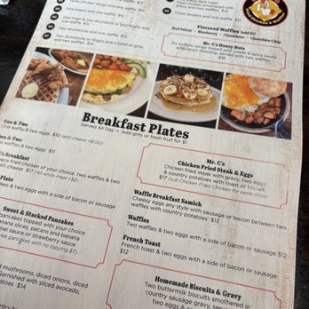 Mr C’s Fried Chicken & Waffles - Menu 12/24/25 - Southern Near Me - San Antonio, Texas
