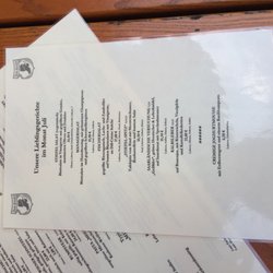Gasthaus Zum Stiefel - De specialiteiten kaart zomer 2020