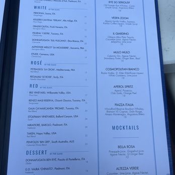 Dolce Riviera - Menu - Italian Near Me - Dallas, Texas