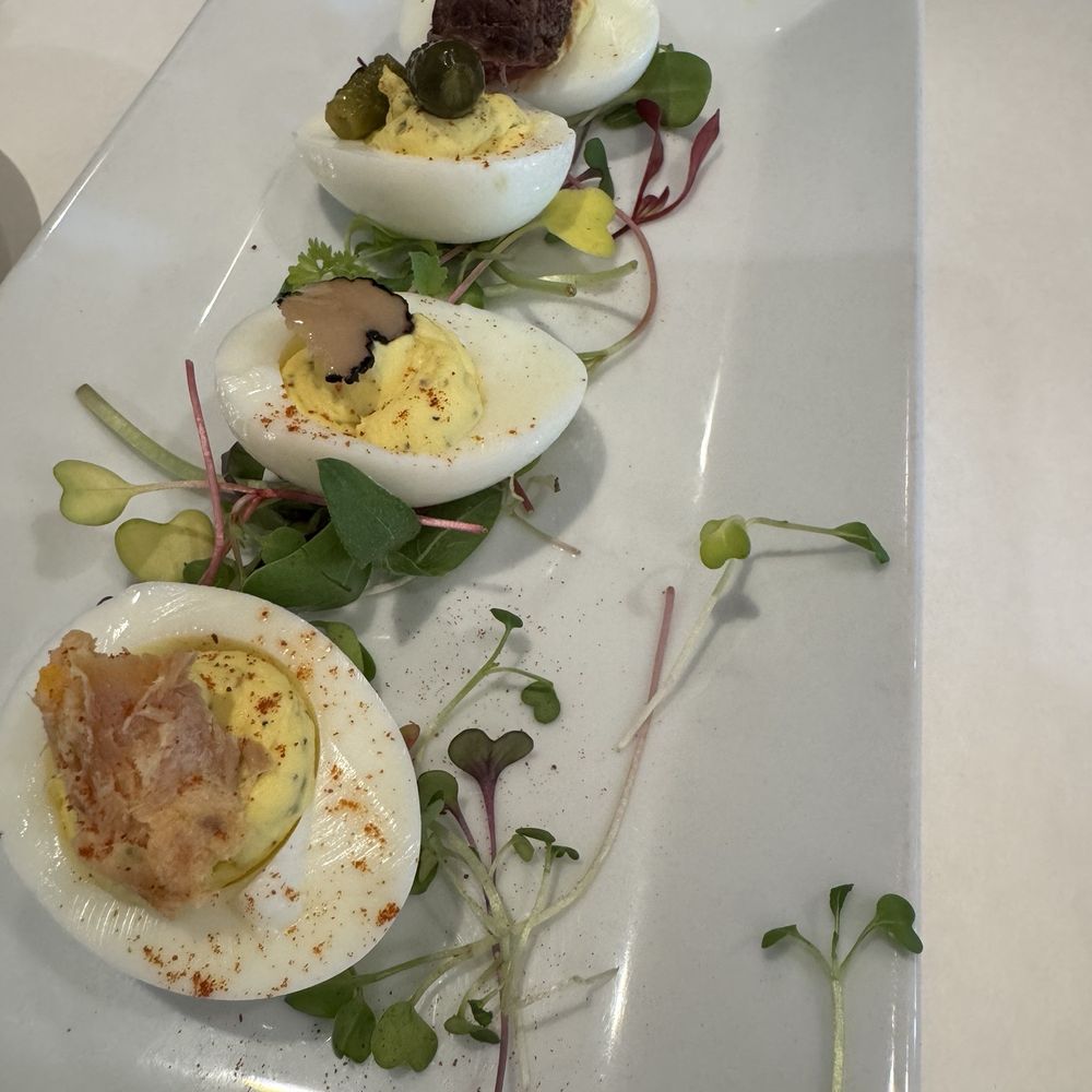 Red Tavern - Deviled eggs. Every one a winner! - New American Near Me - Chico, California Red Tavern - Deviled eggs. Every one a winner! - New American Near Me - Chico, California