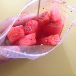Mexican Lady's Snack Cart