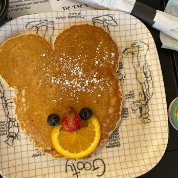 SB Sunshine Cafe - Kids Mickey Mouse Pancake - Reconstructed by my Kiddo - Breakfast & Brunch Near Me - Goleta, California SB Sunshine Cafe - Kids Mickey Mouse Pancake - Reconstructed by my Kiddo - Breakfast & Brunch Near Me - Goleta, California