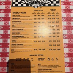 Menu Menu