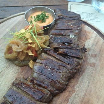 Barceloneta - Skirt steak. Does that look appealing? No - Spanish Near Me - Miami Beach, Florida Barceloneta - Skirt steak. Does that look appealing? No - Spanish Near Me - Miami Beach, Florida