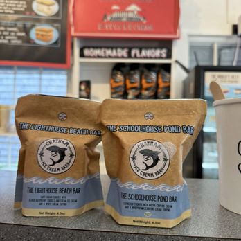 Buffy's Ice Cream - Chatham beach bar (ice cream sandwich) packages for the Lighthouse Beach Bar and The Schoolhouse Pond Bar - Ice Cream & Frozen Yogurt Near Me - Chatham, Massachusetts