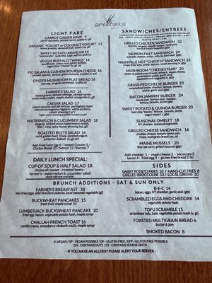 Menu photo 2 Sweet Grass Grill Tarrytown, NY Menu photo 2 Sweet Grass Grill Tarrytown, NY