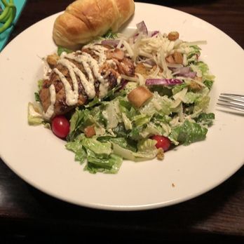 Charleston's - Salmon Caesar, very yummy! - American Near Me - Carmel, Indiana