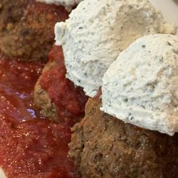 Firehouse Restaurant & Bar - 3 Meatballs appetizer