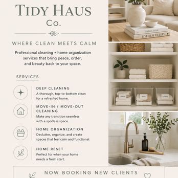 Tidy Haus - Home Cleaning Near Me - West Hollywood, California Tidy Haus - Home Cleaning Near Me - West Hollywood, California