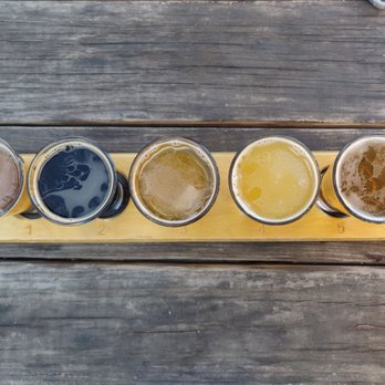 Mike Hess Brewing - North Park - Delicious flight - Breweries Near Me - San Diego, California