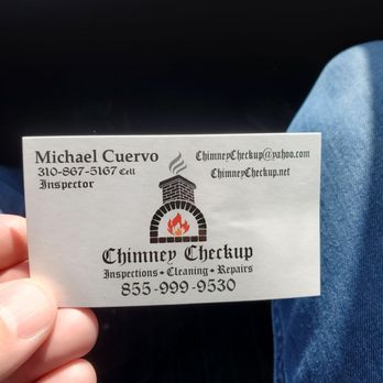 Chimney Checkup - Business card and contact info. - Chimney Sweeps Near Me Chimney Checkup - Business card and contact info. - Chimney Sweeps Near Me