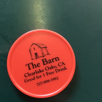 Barn - the logo on a red plate on a green table - Cocktail Bars Near Me - Clearlake Oaks, California Barn - the logo on a red plate on a green table - Cocktail Bars Near Me - Clearlake Oaks, California